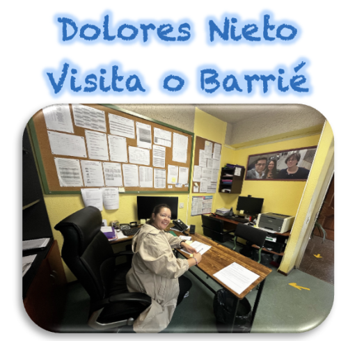 Dolores Nieto visita o Barrié