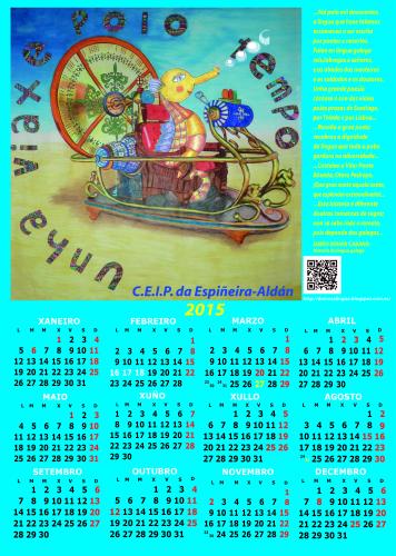 calendario Espiñeira 2015
