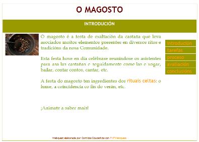 WEBQUEST "O MAGOSTO"