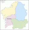 O colexio no mapa de Galicia