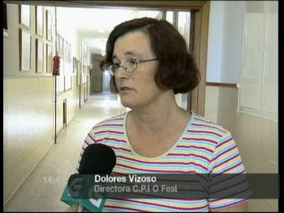 A directora no Telexornal
Televisión de Galicia, 3/9/2007
