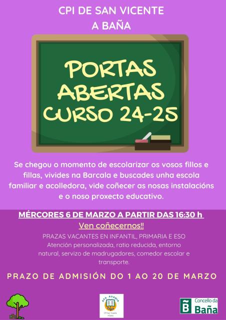 XORNADA DE PORTAS ABERTAS: ADMISIÓN 24-25