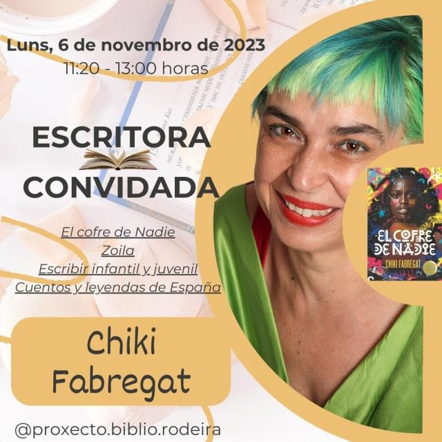 Chiki Fabregat no IES de Rodeira!