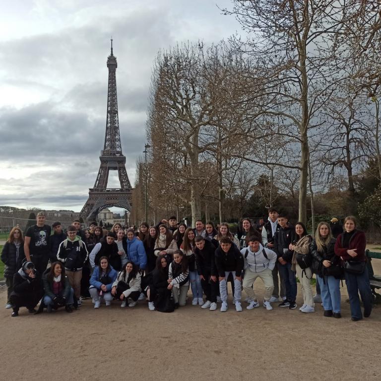 Alumnado 4º ESO en París