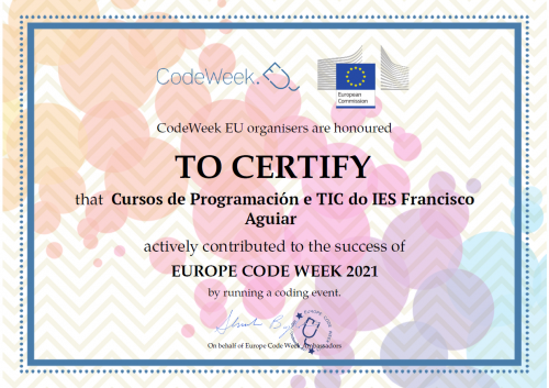 certificado codeweek 21
