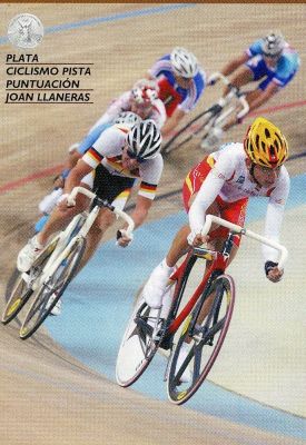 2.004 Joan LLaneras.Ciclismo en Pista.Plata Olimpiada de Atenas
