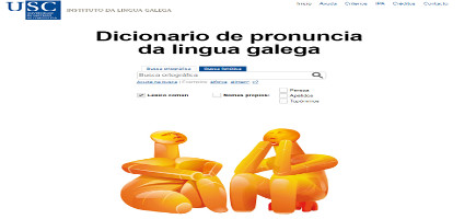 Dicionario pronuncia de galego