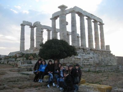 Viaxe cultural Grecia
 Fotos en cabo Sounion
Palabras chave: viaxe cultural