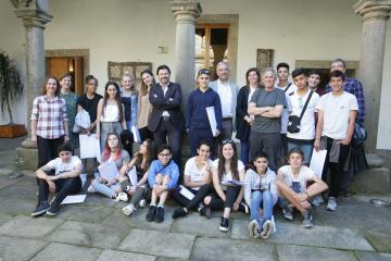 A Xunta de Galicia dálle a benvida ao alumnado de galego do instituto londinense Vicente Cañada Blanch