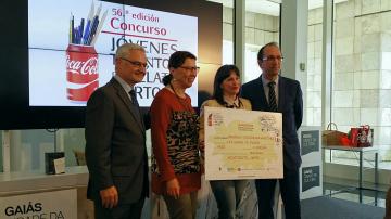 Verónica Rodríguez Martínez, do CPI Conde de Fenosa de Ares, gaña o 56º Concurso de Relatos de Coca-Cola en Galicia