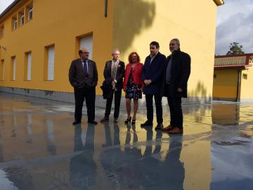 La Consellería de Educación destina más de 70.000 euros a la mejora del patio del CEIP Manuel Sieiro (Crecente)