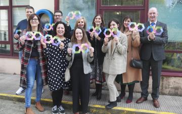 Carmen Pomar visita o Centro de Educación Especial Aspanaes-Duques de Lugo, con motivo Día Mundial da concienciación do Autismo