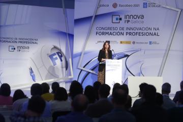 Carmen Pomar subraya la consolidación del FP Innova como  escaparate del liderado y la innovación de la Formación Profesional gallega