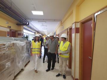 Carmen Pomar salienta un investimento de máis de 2 M € en obras de rehabilitación integral e enerxéticas na cidade de Lugo