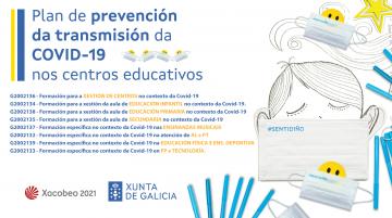 Plan de prevención  da transmisión da  COVID-19  nos centros educativos