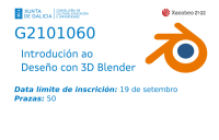 Cartaz: Introdución ao deseño en 3D Blender
