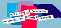Cartel do XII Curso de Formación: As Literaturas Infantís e Xuvenís