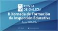 I Xornada de formación da inspección educativa. Curso 2023-2024