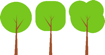 icona dunhas árbores