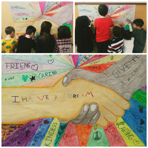 Peace Day - Collaborative poster