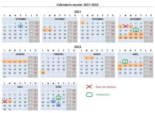 Calendario 2021-22