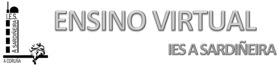 Logotipo de Ensino Virtual - IES A SARDIÑEIRA