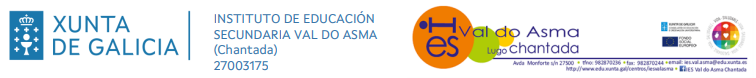 Logotipo de Aula Virtual do IES Val do Asma