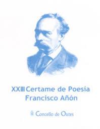 XXIII Certame de poesía Francisco Añón