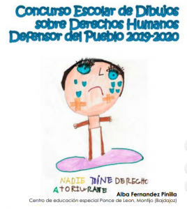 XVII concurso escolar de debuxos sobre dereitos humanos. Defensor del Pueblo 2019-2020