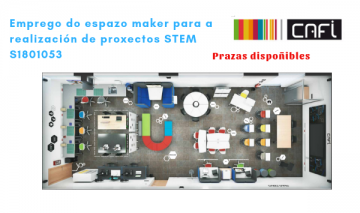 Curso Emprego do espazo maker para a realización de proxectos STEM
