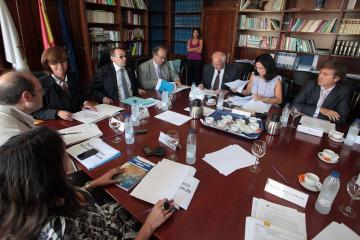 Reunión da comisión de financiamento do Consello Galego de Universidades 
