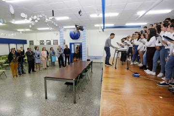 A conselleira de Educación visita o CPI de Cova Terreña