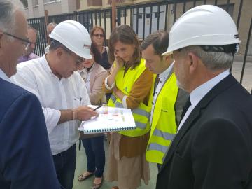 Educación invierte un millón de euros en obras de rehabilitación integral y mejoras en los CEIP Condesa de Fenosa y Julio Gurriarán Canalejas, en el Barco de Valdeorras