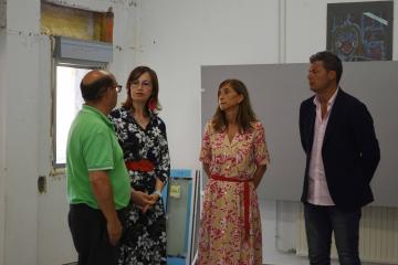 Carmen Pomar destaca un investimento de máis de 1,1 millóns de euros na rehabilitación integral do CPI de Cova Terreña (Baiona)