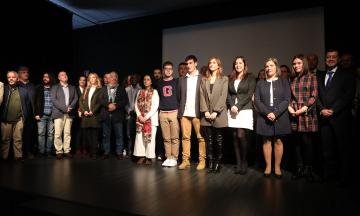 Carmen Pomar exalta la trayectoria histórica del IES Fernando Blanco en la entrega de sus premios académicos