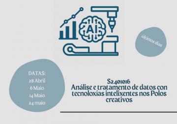 Análise e tratamento de datos con tecnoloxías intelixentes con Polos creativos