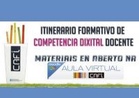 Cursos do Itinerario formativo de Competencia dixital docente
